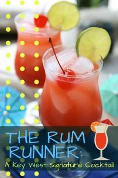 Rum Mixed Drinks Recipes, Rum Runner Recipe, Tipsy Girl, Key West Food, Rum Mixed Drinks, Banana Liqueur, Distilling Alcohol, Rum Drinks Recipes, Rum Runner