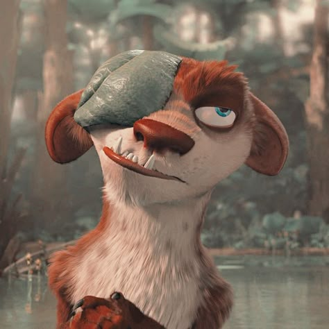 Questionable Hear Me Out, Buck Ice Age, Ice Age Movies, Male Cartoon Characters, Smash Board, Blue Sky Studios, Childhood Crushes, His Personality, Smash Or Pass