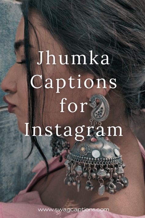 Immerse yourself in the enchanting aura of jhumkas with our handpicked collection of inspiring captions and quotes. From intricate designs to vibrant colors, jhumkas have the power to elevate your style and evoke a sense of cultural pride. Let your Instagram feed radiate with the elegance and charm of jhumka pictures accompanied by these empowering words. #JhumkaMagic #JhumkaQuotes #JhumkaCaptions #JhumkaLove #jhumka #earrings #jhumkas #jhumki #jhumkalove #fashion #jhumkis #jhumkaswag #jhumkies Earrings Aesthetic Quotes, Jhumkas Aesthetic Quotes, Hindi Lines On Jhumka, Earings Captions For Instagram, Jhumka Quotes In Hindi, Songs For Jhumka Story, Earring Quotes Beautiful, Jhumka Instagram Story, Jumkha Caption