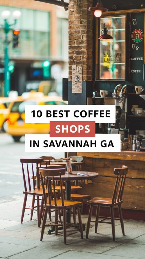 Sip your way through Savannah, Georgia with this guide to the city’s top coffee shops and cafes. Paris Markets, International Coffee, Coffee Today, Best Coffee Shop, Coffee Service, House Blend, Vanilla Latte, How To Make Coffee, Beautiful Coffee