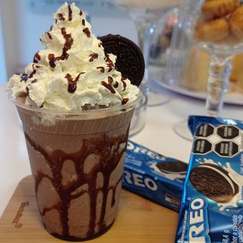 Mooncafe Toluca on Instagram: “Frappé de oreo ..” Frappe, Food Obsession, Oreo, Ice Cream, Collage, Cream, Anime, Pins, On Instagram