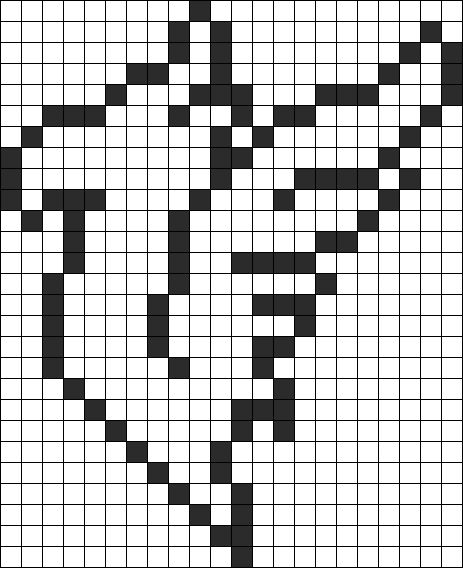 Illenium Perler Bead Pattern | Bead Sprites | Misc Fuse Bead Patterns Edc Perler Bead Patterns, Illenium Perler Pattern, Perler Bead Patterns Edm, Illenium Perler, Rave Perler Bead Patterns, Edm Perler Bead Patterns, Fuse Bead Patterns Rave, Edm Perler, Pearler Bead Patterns Rave