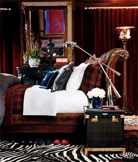 Color Outside the Lines: TUESDAY: Inspiring Spaces by Ralph Lauren Home PLUS some news... Ralph Lauren Interiors, Ralph Lauren Bedroom, Masculine Bedroom, Sleigh Bed, Ralph Lauren Style, Modern Patio, Inspiring Spaces, Ralph Lauren Home, Beautiful Bedrooms