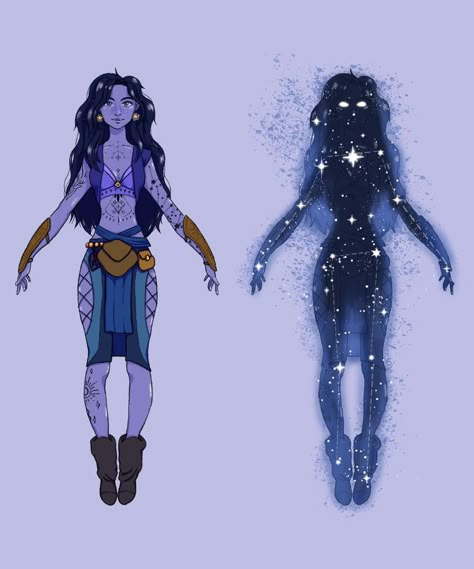 Water Genasi, One D, Celestial Art, The Circle, Dnd Characters, Fantasy Character Design, Fantasy Creatures, Mythical Creatures, Character Design Inspiration