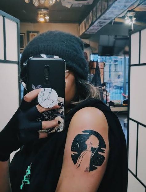 Samurai Champloo Tattoo, Movies Tattoo Ideas, Mugen Samurai Champloo, Movie Tattoo, Samurai Champloo, Anime Tattoo, Wrist Tattoo, Tattoo Meaning, Anime Tattoos