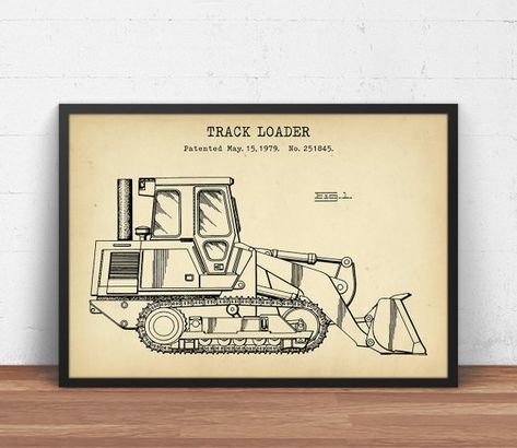 Construction Office Decor, Engineer Office Decor, Work Office Makeover, Masculine Office Decor, Construction Office, Front End Loader, Architecture Wall Art, Movie Decor, Star Wars Decor