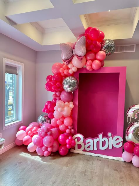 Barbie Birthday Party Ideas | Photo 1 of 43 | Catch My Party Pink Barbie 21st Birthday, Barbie Girls Birthday Party, Barbie Girl Birthday Party Ideas, Barbie Toddler Birthday Party, Barbie 4th Birthday Party Ideas, Girls Barbie Birthday Party, Barbie Party Ideas, Barbie Birthday Party Ideas, Royal Knight