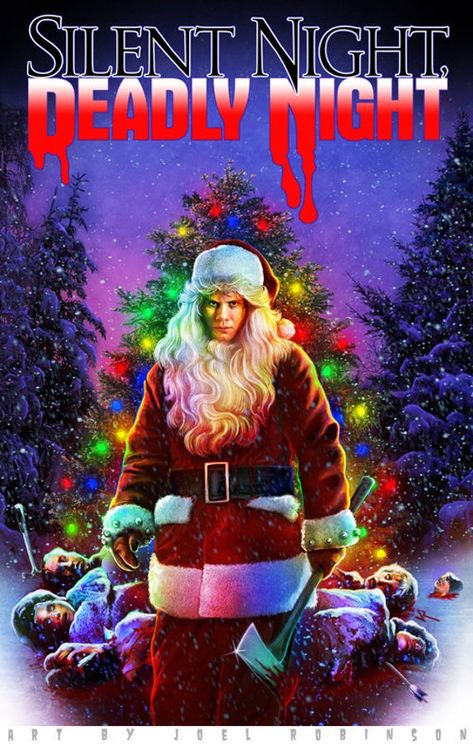 Evil Santa Claus, Movies For Adults, Evil Santa, Silent Night Deadly Night, Mystery Story Ideas, Horror Pics, Holiday Horror, Horror Movie Night, Fright Fest