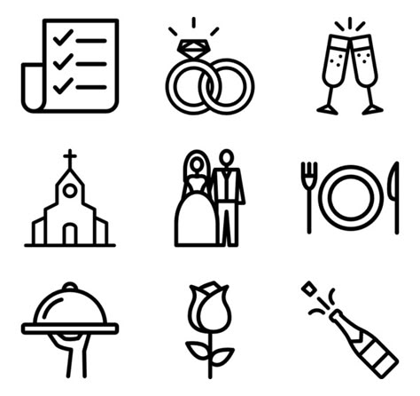 50 Wedding icons for personal and commercial use. Download now this free icon pack from Flaticon, the largest database of free vector icons. #Flaticon #freeicons #icons #love #wedding #loveicons #romantic #emotion #emoticons #heart Heart Fonts, Simple Wedding Cards, Love Font, Valentine Font, Order Of Events, Logo Illustration Design, Wedding Icon, Romantic Fonts, Free Icon Set