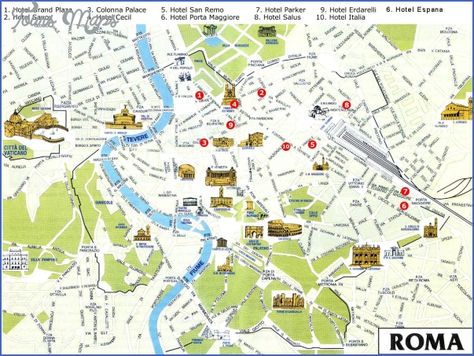 Rome Map Tourist Attractions rome map tourist attractions 5 Rome Sightseeing, Rome Tourist, Map Of Rome, Italy Tourist, Rome Guide, Rome Map, Fawlty Towers, Rome Attractions, Tourist Map