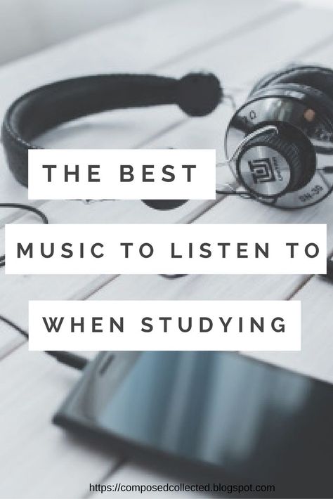 the best music to listen to while studying Listening To Music While Studying, Music While Studying, Improving Memory, University Tips, Music To Listen, Music For Studying, College Survival, College Advice, Study Help