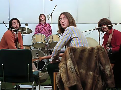 What does John Lennon say at the start of 'Let It Be'? Glyn Johns, The Beatles Get Back, Beatles Get Back, Heavenly Creatures, Four Movie, Beatles Albums, Music Documentaries, Eric Bana, The Velvet Underground