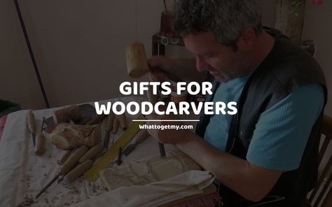 This article gives you 19 amazing gifts for woodworkers and gift ideas for woodcarvers and carpenters. Go through this well-selected list of gifts and make an informed decision on which gifts to get the woodworker in your life. Gifts For Woodworkers, Gifts For Carpenters, Whittling Knife, Leather Apron, Diy Cans, Daily Gift, Wood Carving Tools, Carving Designs, Amazing Gifts