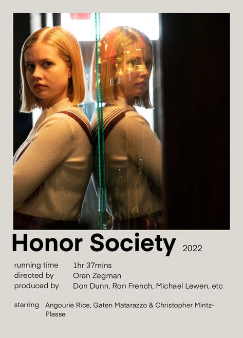 Honor Society Movie, Honor Society, I Want, Movie Posters, Quick Saves, Film Posters