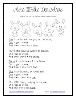 Five Little Bunnies Subtraction Shared Reading and Finger Puppets {Freebie}by Lil' Country Kindergarten April Preschool, Technology Architecture, Easter Songs, Easter Kindergarten, Easter Lessons, February Activities, Easter School, Spring Kindergarten, Songs For Toddlers