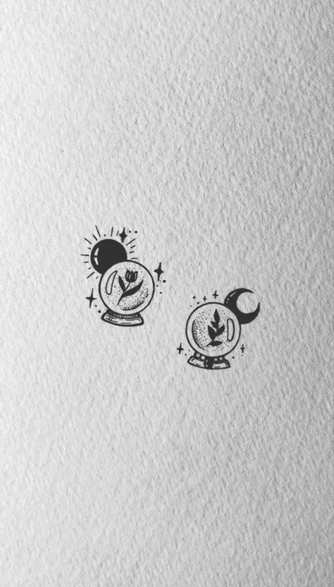 Best Friend Witch Tattoo, Friend Witch Tattoo, Tattoo Ideas Nephew, Witch Friend Tattoos, Matching Witch Tattoo Ideas, Matching Witch Tattoo, Spooky Friendship Tattoos, Cute Matching Best Friend Tattoos, Spooky Friend Tattoos