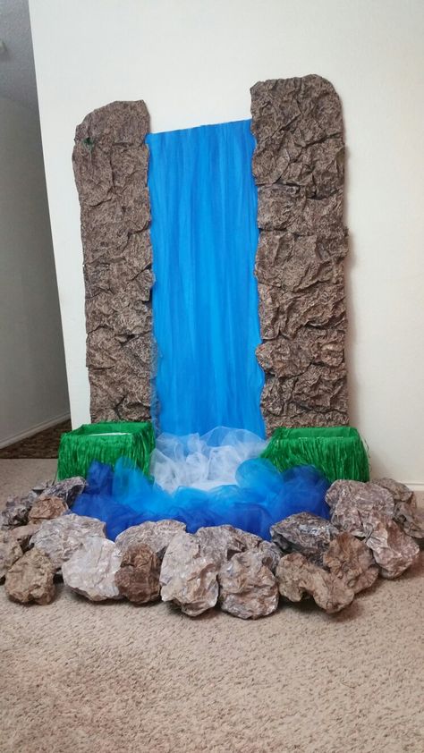 Water Fall Prop Fake Fountain Prop, Waterfall Prop, Water Fall, Candy Land, Water Fountain, Candy, Water, Quick Saves, Art