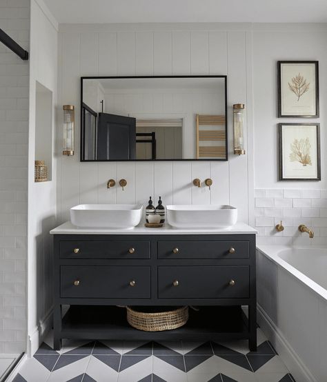 Parker Howley Vanity, Parker Howley, Vanity Unit Bathroom, Master Vanity, Wooden Vanity Unit, Timeless Bathroom Design, Luxury Vanity, Sink Vanity Unit, Loft Bathroom