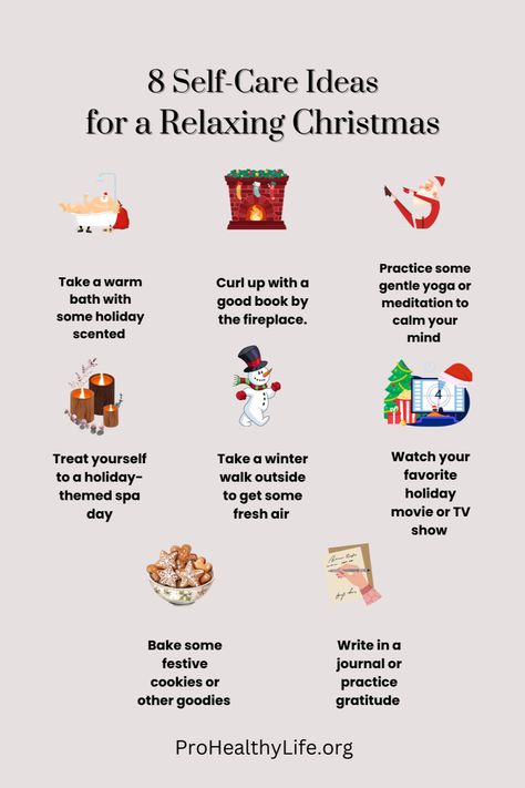 As the holiday season approaches, so does the temptation to bend under the pressures of preparation and celebration. But it's time to take a breather. Our '8 Self-Care Ideas for a Relaxing Christmas' are here to guide you through a season filled with joy, peace, and relaxation. Don't just survive this festive season, thrive! Read more. #selfcare #selfcaretips Christmas Relaxation, Christmas Self Care, Self Care Christmas, Holiday Self Care, Christmas Therapy, Relaxing Christmas, Spa Holiday, Self Care Ideas, Cinnamon Oil