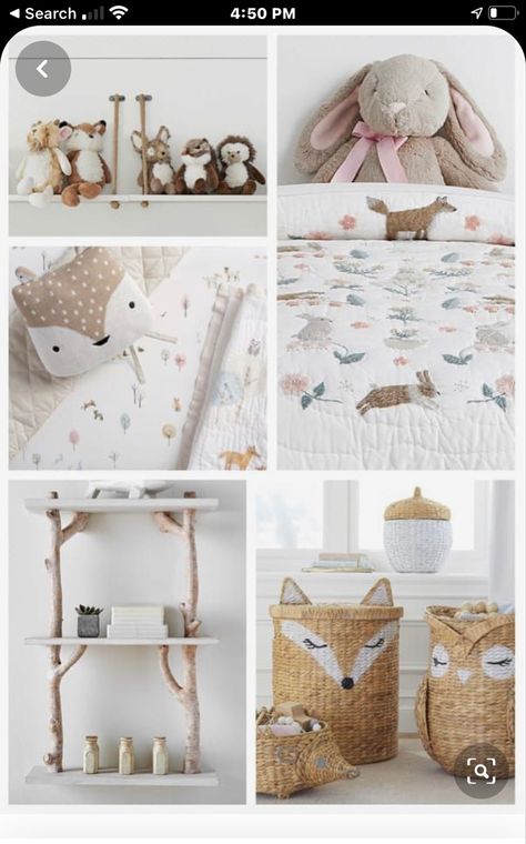 Woodland Animals Baby Shower Theme, Woodland Baby Room, Woodland Room, Woodland Nursery Girl, Animal Baby Shower Theme, Girl Nursery Themes, Animal Nursery Theme, Woodland Nursery Theme