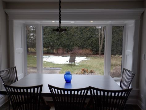 Bump Out Window Replacement — Nu-Concepts Exterior Decorating Co. Bump Out Window Interior, Exterior Kitchen Doors, Bump Out Window, First Grandchild, Vinyl Replacement Windows, Window Seat Design, Bump Out, Porch Remodel, Picture Window