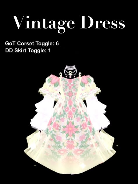 Got Bodice Rh, Vintage Royale High Outfits, Royale High Victorian Outfit, Royal High Skirt Combos, Royale High Skirt Combos, Bodice Combos Royale High, Rh Combos, Rh Hacks, Royals High