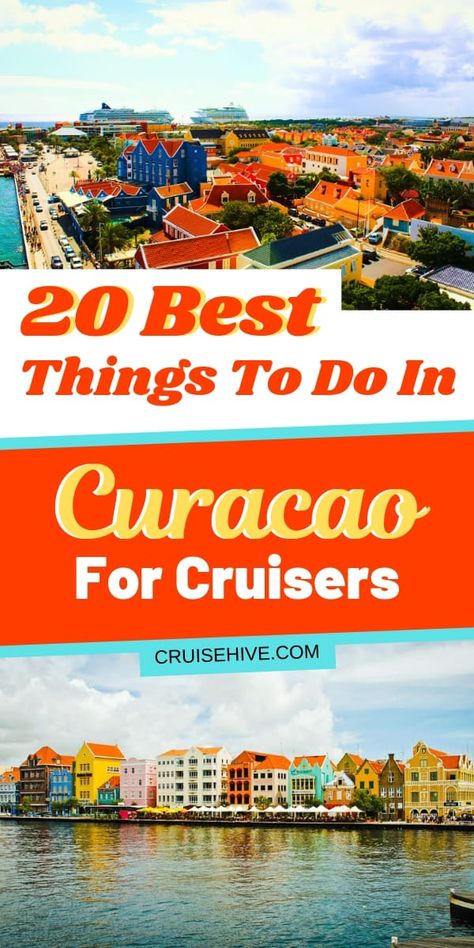 Here are the best things to do in Curacao, Caribbean for cruise ship passengers. Covering travel tips for the cruise port at Willemstad and beaches on the stunning island. via @cruisehive Curacao Vacation, Southern Caribbean Cruise, Curacao Island, Panama Canal Cruise, Best Island Vacation, Carribean Cruise, Cruise Planning, Cruise Excursions, Willemstad