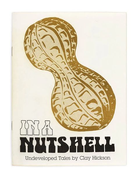 Clay Hickson takes us through his ideas that never panned out within his book, In A Nutshell Peanut Illustration, Clay Hickson, Food Texture, Riso Print, Printed Matter, Classical Art, Publishing House, In A Nutshell, Retro Pattern