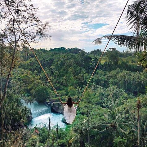 Big swing in Bali, Indonesia. #miamidragonslayers #swing #bigswing #bali #indonesia Bali Swing, Vacation Goals, I Want To Travel, Bali Travel, Beautiful Places To Travel, Weekend Trips, Travel Inspo, Pastel Aesthetic, Dream Destinations