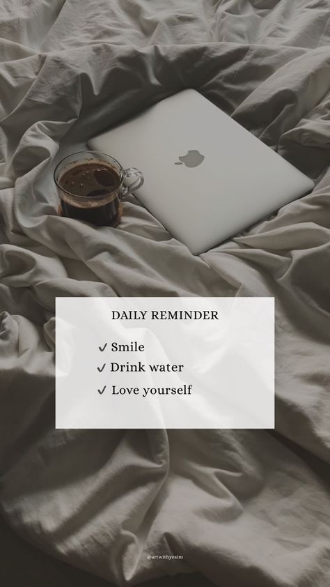 Wednesday Morning Aesthetic, Daily Reminder Drink Water Aesthetic, Morning Esthetic Pic, Reminder Drink Water Aesthetic, Daily Life Aesthetic Photos, Reminder Of The Day, Wednesday Snapchat Story, Morning Reminder Quotes, Reminder Template Aesthetic