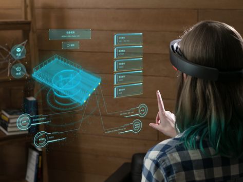 5G equipment Hololens mixed reality display solution microsoft particle wireframe model display hud 3d 5g equipment holographic mixed reality mr hololens Augmented Reality Art, Augmented Reality Technology, Model Display, Future Gadgets, 3d Camera, Mixed Reality, Amazing Technology, High Tech Gadgets, Future Tech