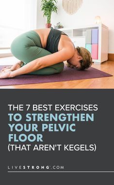 Pelvic Floor Exercises For Prolapse, Pelvic Exercises, Pelvic Floor Exercise, Pelvic Floor Muscle Exercise, Hata Yoga, Pelvic Floor Therapy, Floor Exercise, Pelvic Floor Exercises, Kegel Exercise