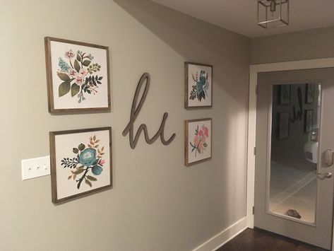 Entryway Wall Decor Artwork, Hobby Lobby Flower Wall Decor, Hobby Lobby Flowers, Hobby Lobby Wall Art, Wall Decor Hobby Lobby, Wall Decor Artwork, Entryway Wall Decor, Entryway Wall, Floral Wall Decor