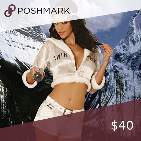 HOST PICK ❤Womans Ski Patrol costume Twin Peeks, Ski Patrol, Elegant Moments, Dress Shorts, Costume Shop, Name Tag, Flashlight, Goggles, Skiing