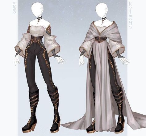 Elf Clothes Fantasy Outfit Drawing Male, Clothing For Character Design, Ocean Inspired Outfits Drawing, Aesthetic Clothing Ideas Drawing, Fae Outfit Drawing, Super Hero Outfits For Women Drawing, Women Armor Drawing Reference, Outfit Ideas Fantasy Drawing, Fansty Outfit