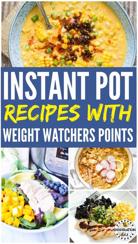 Weight Watchers Instant Pot Recipes, Delicious Instant Pot Recipes, Weight Watchers Instant Pot, Weight Watchers Chicken, Pot Recipes Easy, Weight Watcher Dinners, Meal Preparation, Healthy Instant Pot Recipes, Easy Instant Pot Recipes