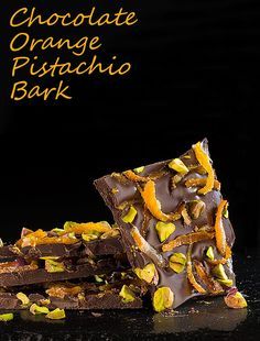 Bark Healthy, Espresso Cookies Recipe, Pistachio Bark, Orange Pistachio, Chocolate And Orange, Chocolate Bark Recipe, Espresso Cookie, Candy Bark, Candied Orange Peel