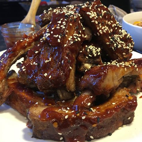 Sticky Five Spice Pork Ribs Five Spice Pork, Country Ribs, Chinese 5 Spice, Rib Meat, Five Spice, Pickling Spice, Five Spice Powder, Barbecue Party, Chili Paste