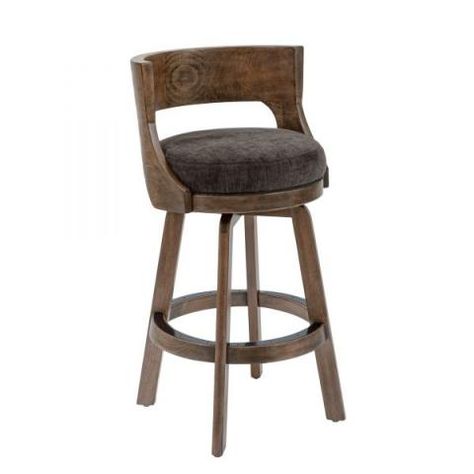 Darafeev Gen Swivel Stool | Dinettes Unlimited Rustic Barstools, Luxury Bar Stools, Rustic Bar Stools, Transitional Bar Stools, Island Stools, Stool Wood, Contemporary Bar Stools, Luxury Bar, Swivel Counter Stools