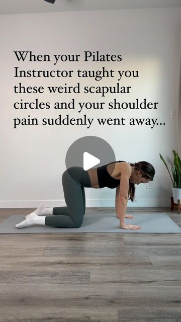 Scapular Exercises, Scapula Exercises, Arm Bones, Pilates At Home, Shoulder Exercises, Raise Your Hand If, Feeling Better, Raise Your Hand, Shoulder Pain