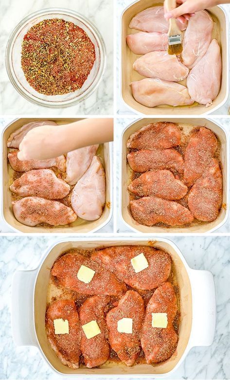 This Oven Baked Chicken Breast Recipe makes the best, easiest, juiciest chicken breasts, deliciously seasoned then baked to perfection! #bakedchicken #winnerwinnerchickendinner #ovenbakedchicken Oven Baked Chicken Breast, Juiciest Chicken, Oven Baked Chicken Breasts, Chicken Breast Recipes Baked, Chicken Breast Recipe, Munnar, Oven Baked Chicken, Breast Recipe, Baked Chicken Breast