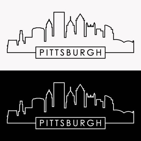 73 Pittsburgh Skyline Illustrations & Clip Art - iStock Pittsburgh Bridges, Pittsburgh Tattoo, Pittsburgh Art, Skyline Tattoo, Cartoon Silhouette, Pittsburgh Skyline, City Skyline Silhouette, Pittsburgh City, Retro Text