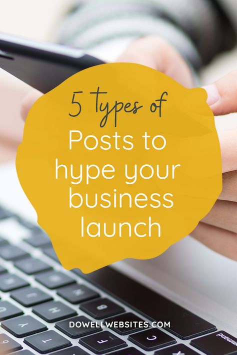 Wondering what to post about when you're setting up your business? Here are 5 types of posts that you can use on social media to build hype for your launch. Announcing Business On Social Media, How To Post About Your Business, Business Launching Announcement, Launch Business Social Media, New Business Announcement Post, Business Introduction Social Media Post, Social Media Launch Post, Product Launch Ideas Social Media, New Business Announcement Social Media