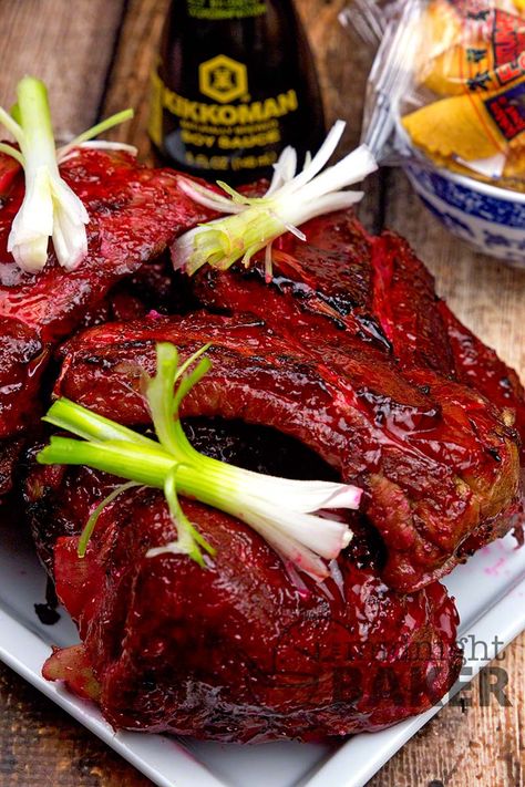 Chinese Pork Spare Ribs Recipe, Chinese Bbq Ribs, Chinese Boneless Spare Ribs, Chinese Spare Ribs, Chinese Bbq Sauce, Chinese Ribs, Chinese Pork Recipes, Sticky Ribs, Bbq Short Ribs