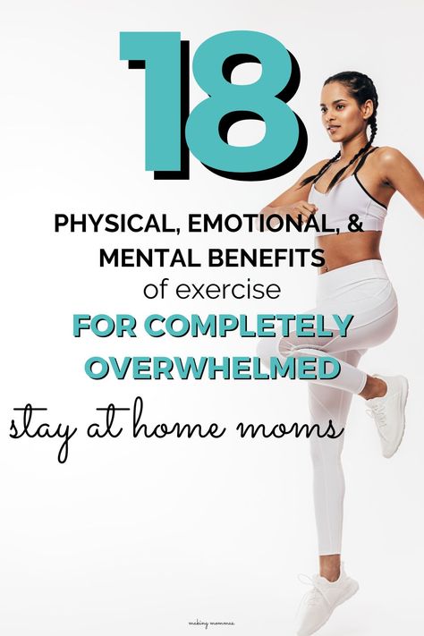 Are you a busy stay at home mom feeling overwhelmed by all your responsibilities? It's time to take care of YOU! Discover the amazing physical, emotional, and mental benefits of exercise designed specifically for moms at home. From increased energy to reduced stress, finding time to move your body can truly transform your everyday life. Click through to uncover these life-changing benefits and reclaim your sanity! #stayathomemom #sahm #exerciseformoms #overwhelmed #findbalance Mental Benefits Of Exercise, Stay At Home Mom Quotes, Strengthen Core Muscles, Mom Health, Computer Problems, Healthy Quotes, Stay At Home Moms, Personal Development Plan, Improve Cognitive Function