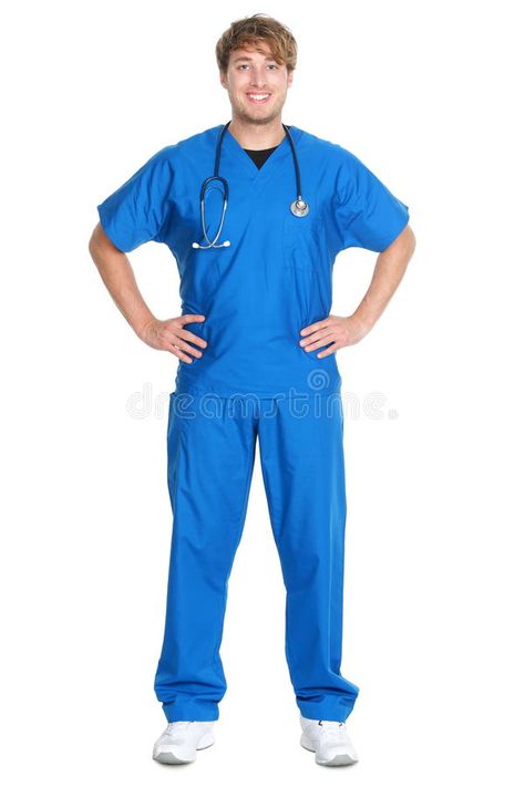 Male nurse or doctor isolated. Male doctor or nurse standing isolated in full bo , #affiliate, #standing, #full, #body, #isolated, #Male #ad Male Doctor Outfit, Doctor Uniform Men, Nurse Male, Hot Male Doctors In Scrubs, Male Scrubs, Images Of Nurses, Male Doctor, Male Nurse, Nurse Aesthetic