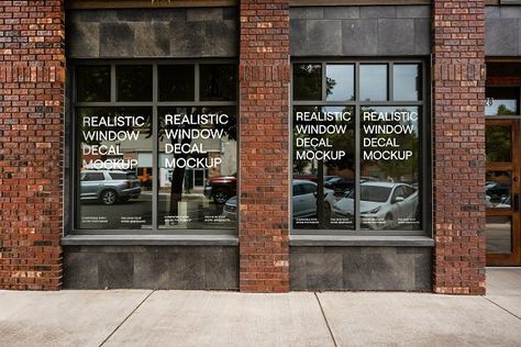 Walla Walla Washington, Office Store, Office Window, Store Window, Psd Mockup Template, Window Decals, Graphic Designs, Mockup Psd, Store Fronts