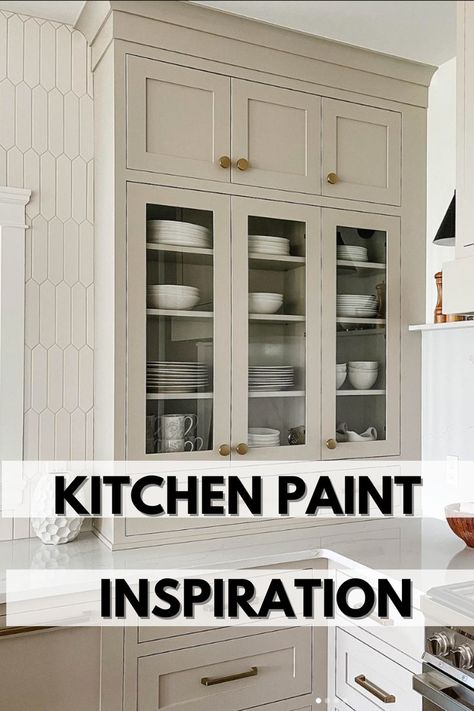 Putty Coloured Kitchen Cabinets, Marquis Classic Taupe Cabinets, Sherwin Williams Tan Cabinets, Oatmeal Colored Cabinets, Creamy Mushroom Behr Paint Kitchen, Griege Paint Kitchen, Behr Perfect Taupe Kitchen Cabinets, Beige Cabinet Paint Colors, Manchester Tan Benjamin Moore Kitchen Cabinets