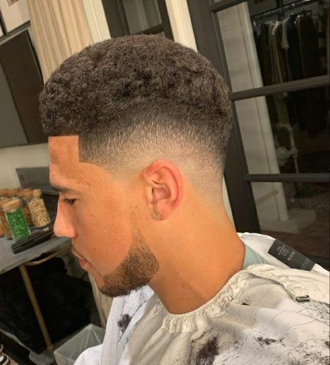 Devin Booker Jersey, Nba Haircuts, Boys Fade Haircut, Trending Hair, Cool Mens Haircuts, Kids Hair Cuts, Skin Nails, Devin Booker, Hair Tattoos