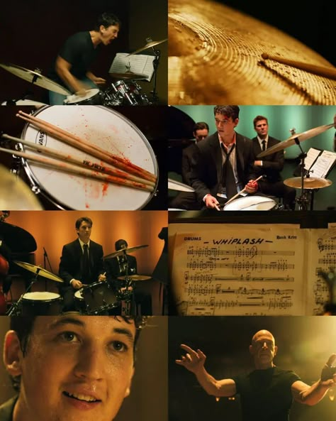 Whiplash (2014) dir. Damien Chazelle Whiplash 2014, Whiplash Aesthetic, Workout Twice A Day, Johnny Utah, Damien Chazelle, Whiplash, Love Movie, Film Aesthetic, Movie Scenes